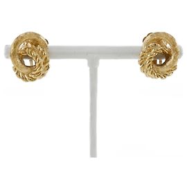 Orecchini Christian Dior Placcati Oro Circa . Donna D'oro
