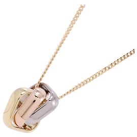 Collana Cushion Trinity di Cartier // Pendente D'oro