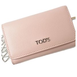 Tod's Key Case TOD'S Leather Light Pink Pink