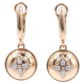 Orecchini B Blossom in oro rosa Louis Vuitton Diamond per donne. Disponibili e chiari. D'oro