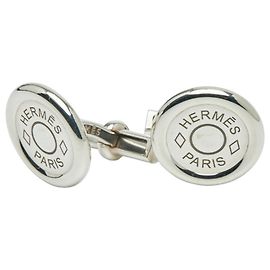 Gemelli Hermès Serie, Argento, Uomo Argento