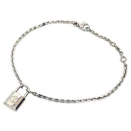 LOUIS VUITTON Bracciale Louis Vuitton UNICEF Lockit Argento Argento