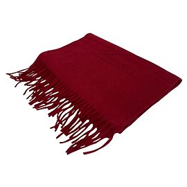 Sciarpa Perforata LV Louis Vuitton Rossa Donna Rosso