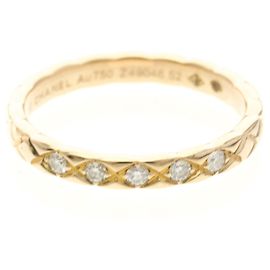 Chanel Coco Crush Diamantring Mini Modell Roségold () Mode Diamantring Roségold Pink