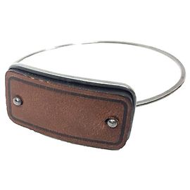 Lederarmband Bottega VENETA Größe M Braun