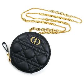 Borsa a Spalla Caro Pouch Christian Dior Nera Donna Nero