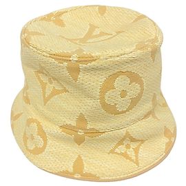 LOUIS VUITTON Cappello Bucket Louis Vuitton Beige Unisex Beige