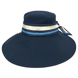 LOUIS VUITTON Bucket Hat, Navy, Women's Navy blue