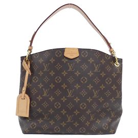 Borsa a Spalla Graceful PM Monogramma Louis Vuitton Marrone