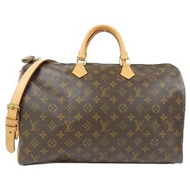 Sac Boston Bandoulière Monogram Louis Vuitton Marron