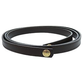 Louis Vuitton Brown Leather Shoulder Strap LV LOUIS VUITTON Brown