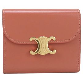 Céline CARTERA PEQUEÑA CELINE Triomphe en Rosa Rosa