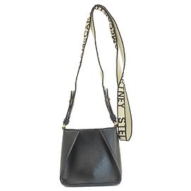 Stella Mc Cartney Stella McCartney Micro Pochette Shoulder Bag Polyester Women's Black