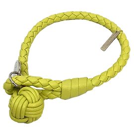 Pulsera Intrecciato Bottega VENETA Amarilla Talla S Amarillo