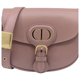 Borsa a spalla piccola DIOR BOBBY in pelle rosa per donne Rosa