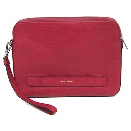 Borsa a mano in pelle donna Dolce & Gabbana, borsa a spalla colore rosso Rosso