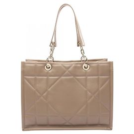 Christian Dior Dior Essential Medium Archi Cannage Tote Bag, Leder, Damen, Beige Beige