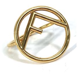 Accessorio Bracciale FENDI FF Bangle GP Donna Oro D'oro