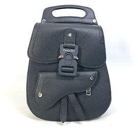 Sac à dos Saddle de CHRISTIAN DIOR Noir Noir