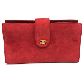 Céline CELINE Schmucketui Bifold Zubehöretui Rot Goldhardware Rot