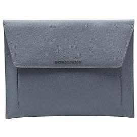 Funda para iPad de cuero gris Burberry Castaño