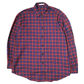 Autre Marque Camicia in cotone ASTRAET Rosso Blu navy