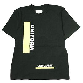 Camiseta de algodón sacai Uniform Negro
