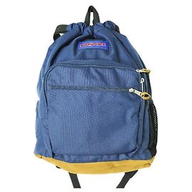 Autre Marque JANSPORT × BEAMS Rindsleder Rucksack Pack & Go (Limitierte Auflage) Blau