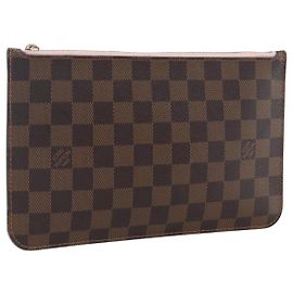 LOUIS VUITTON Pouch Neverfull MM Damier Ebene Auth LV ep13583 Damier ebene