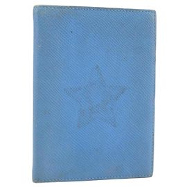 Hermès HERMES Day Planner Cover Leather Light Blue Auth bs33531 Light blue