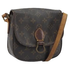 LOUIS VUITTON Borsa a Spalla Monogram Saint Cloud PM M51244 LV Auth BA10464 Monogramma