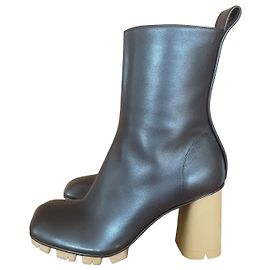 Botas Shore Bottega Veneta Marrom Bege