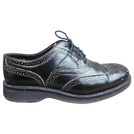 Richelieu Heschung Pearl in pelle nera Nero