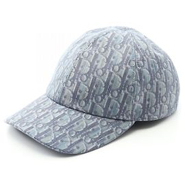 Casquette en toile Dior Trotter Bleu