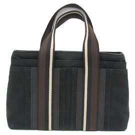 Hermès Hermes Troca Horizontal PM Handbag Black Dark brown