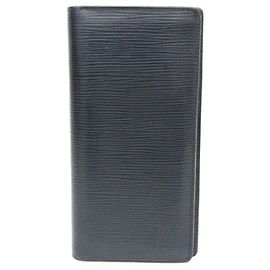 Cartera Brazza Epi Louis Vuitton M60616 Azul marino