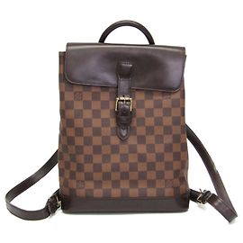 Louis Vuitton Damier Soho Backpack Damier ebene