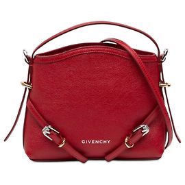 Bolsa de couro vermelho Voyou Nano da Givenchy Vermelho