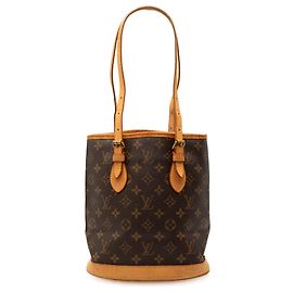 Secchiello Petit Monogramma Marrone Louis Vuitton Marrone