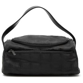Borsa da viaggio in nylon nera della nuova linea Chanel Nero