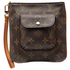Louis Vuitton Brown Monogram Partition Brown