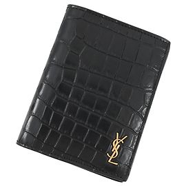 Kreditkartenetui Tiny Cassandra von Yves Saint Laurent Schwarz