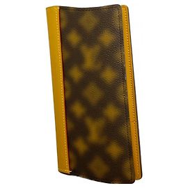 Louis Vuitton Men's Brown Long Wallet Brown