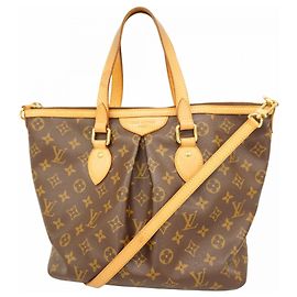 Bolsa Louis Vuitton Monogram Palermo PM Marrom