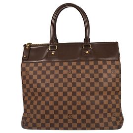 Bolsa de viagem Louis Vuitton Greenwich Damier PM Marrom