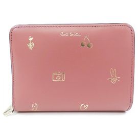 Paul Smith Leather Wallet Pink