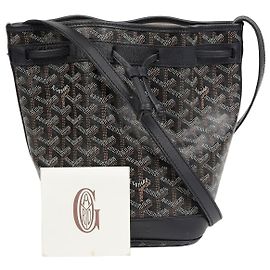 Goyard Borsa a Spalla Bucket Petit Fluo Pm Nero