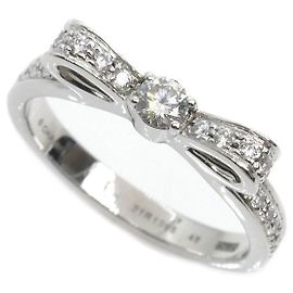 Chanel 1932 Ruban de Chanel Au750 Diamantring Größe 7.5 Silber