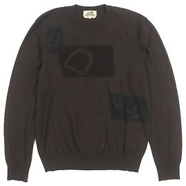 Kaschmirpullover von Hermès Braun Dunkelbraun