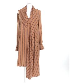 Fendi Seidenkleid Braun